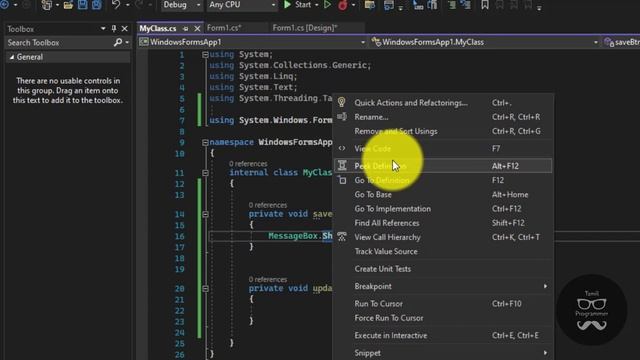 Class and Objects In C# | C# Tutorial | Tutorial in Tamil | Tamil Programmer