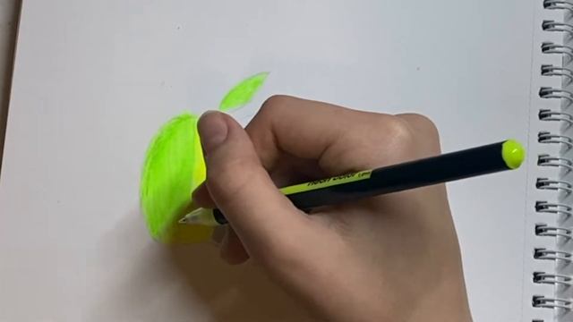 How to draw APPLE icon. APPLE logo. смотреть онлайн