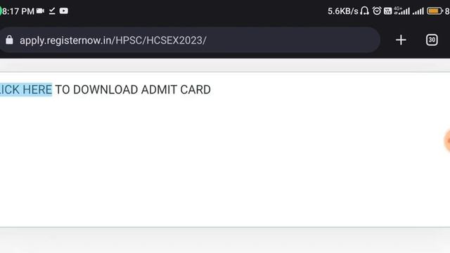 HPSC HCS Mains Admit Card Download Link||Jobless Family||