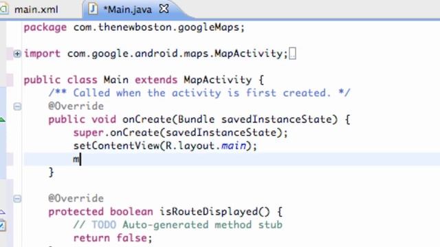 Android Application Development Tutorial  131  Displaying the MapView