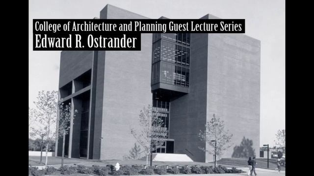 Edward R. Ostrander, "Designing for human behavior", 1976-10-26 смотреть онлайн