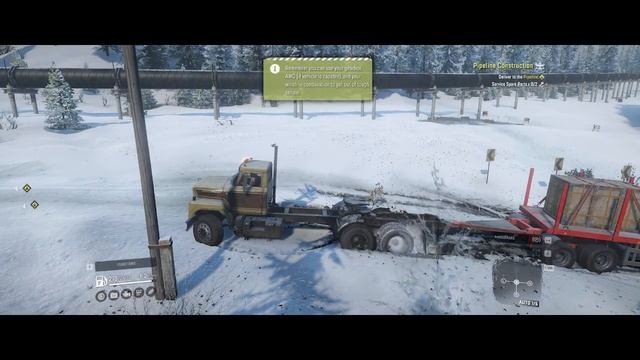 #2 (SnowRunner) GAK KUAT JALAN DITARIK JEEP..... смотреть онлайн