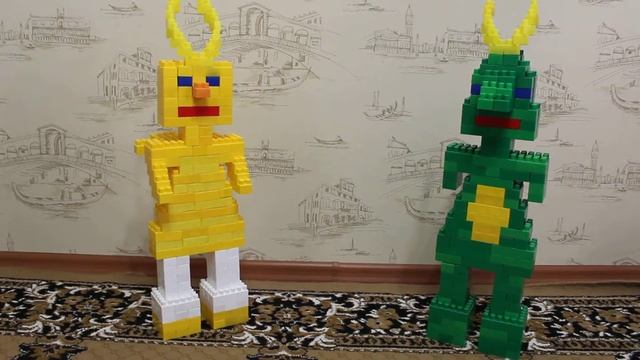 ЛУНТИК. КУЗЯ и ПЧЕЛЕНОК из конструктора. смотреть онлайн