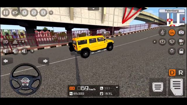 Hummer H2 Car Mod With 3 Animation Keys Bus Simulator Indonesia Android  Gameplay