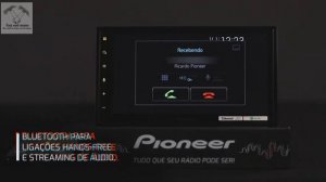 Pioneer DMH Z5380TV - Waze - Espelhamento - Spotfi - Youtube - Central Multimídia Pioneer