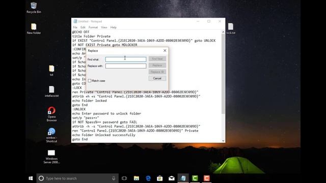 Save Your Secret Files In A Secret Folder With Password смотреть онлайн
