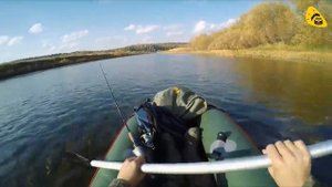 Легкий #пакрафт для рыбалки – #ФишПакрафт. Осенний сплав