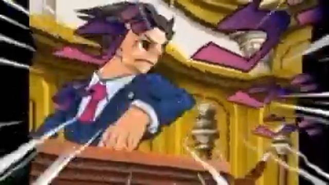 Аce Attorney, но Феникс танцует под jojo reference (жмых эффект)