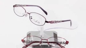 BCLEAR High Quality Metal Alloy Female Eyeglasses Frames Full Rim Optical Frame Women Myopia Readin