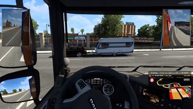Euro Truck Simulator 2 Доставка пластикових відходів (9 т) №50 смотреть онлайн