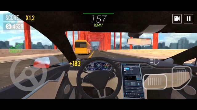 Tesla Model S - City Car Driving смотреть онлайн
