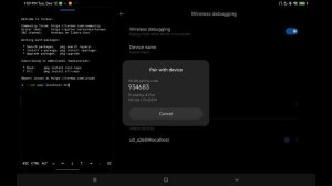 Adb connect from termux to the same device