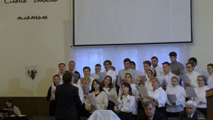 Хор   «К ранам Твоим прикоснуться позволь»