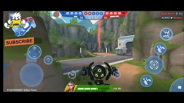 BG_YT  vs A-COS, XR. Mech Arena