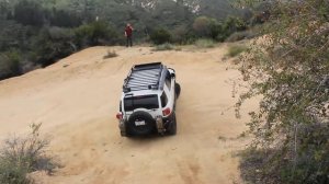 FJ Cruiser getting little air