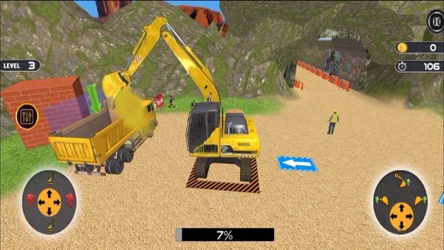 City Construction JCB Game 3D : Train Track Construction Builder - Android GamePlay смотреть онлайн