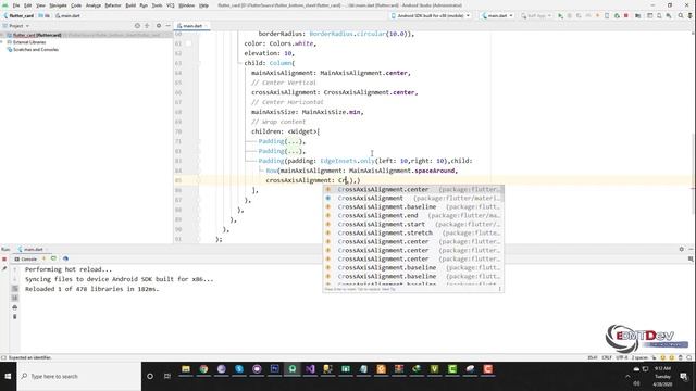 Flutter Tutorial - Layout Widgets #6 Card
