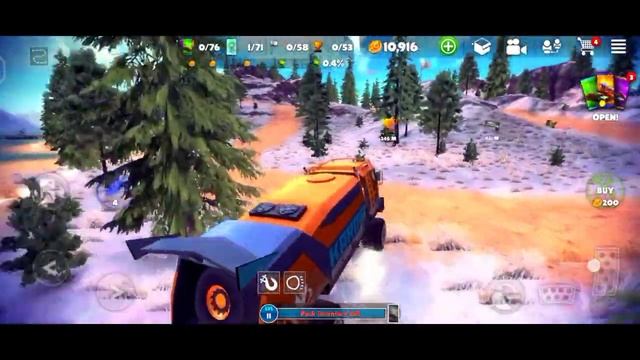 Off The Road - UPDATE New Map SNOWFIELDS - OTR Open World Driving - Android Gameplay