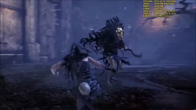 Hellblade: Senua's Sacrifice - Valravn, God of Illusion Boss Fight - Very High 1080p смотреть онлайн