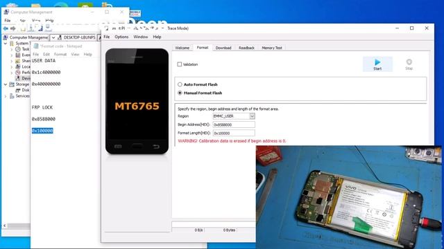 VIVO Y1S (VIVO 2015) FRP Unlock Sp flash Tool | VIVO Y1S New Security FRP Bypass 2023 смотреть онлайн