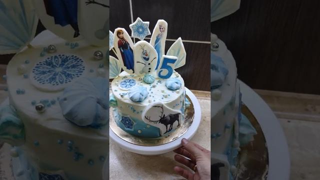 Тортик "Холодное сердце" Своими руками