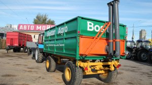 Экспресс обзор на тракторный прицеп 2птс6 с загрузчиком семян от Вахненко Константина