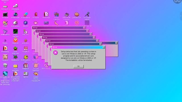 Windows 93 crazy error ama türkçe смотреть онлайн