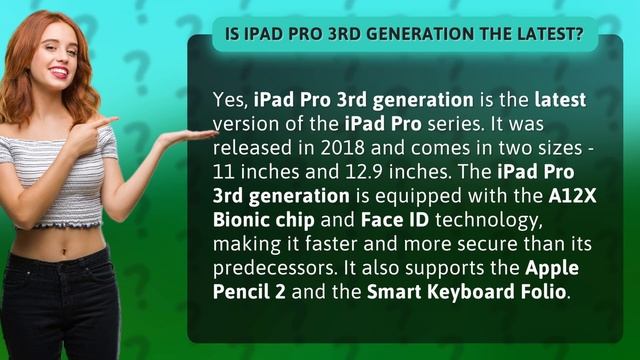 Is iPad Pro 3rd generation the latest? смотреть онлайн