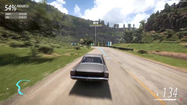 1968 Dodge Dart Super Stock Hemi - Copper Canyon Sprint - Forza Horizon 5 Logitech G920 gameplay смотреть онлайн