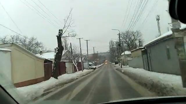 #Крым #Симферополь 21.12.2016 Обзор ул. Садовая