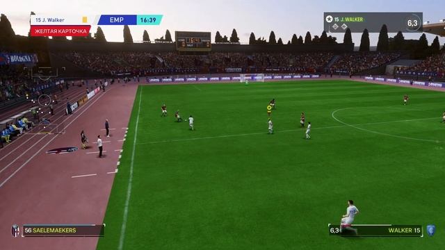 🔥Железная голова Волкера! 😱Что это за гол? Карьера за игрока в FC 24 [3] ⚽ смотреть онлайн