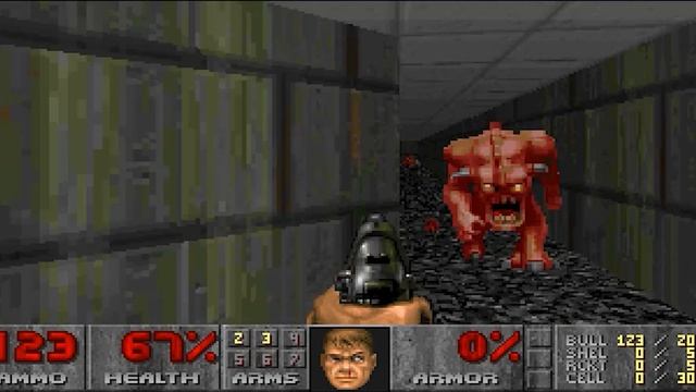 Doom (Walkthrough) - Episode 3: Inferno | Map 1: Hell Keep