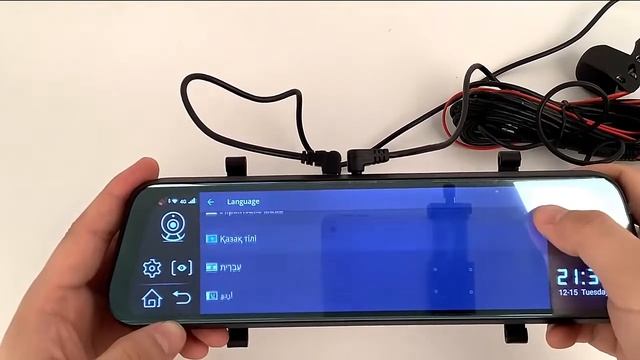 Bluavido 10 Inch 4G Android 8 1 Car Mirror Video Recorder GPS Navigation ADAS Rear View Camera AHD
