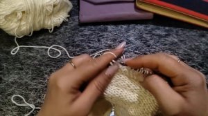 Чепчик вязанный "Соты"