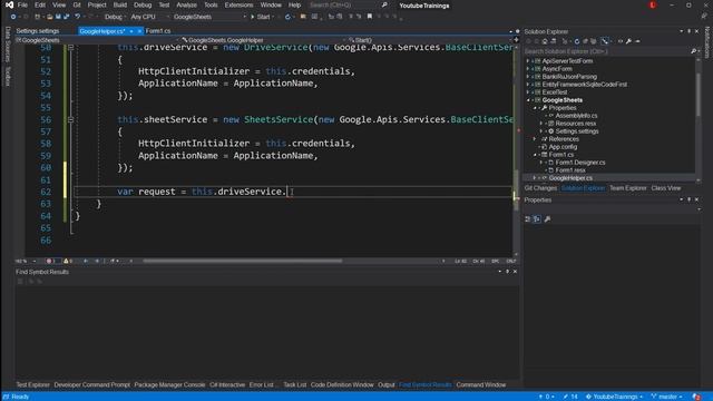 Работа с API Google - GoogleDrive GoogleSheets от регистрации до списка файлов и работы с ячейками