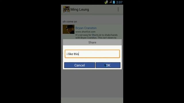 The best android widget for Facebook, Social W1