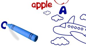 The letter A / Буква эй