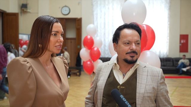 Анжело Сконда и Юлия Андреева  на VII Международном кинофестивале Синема Кидс