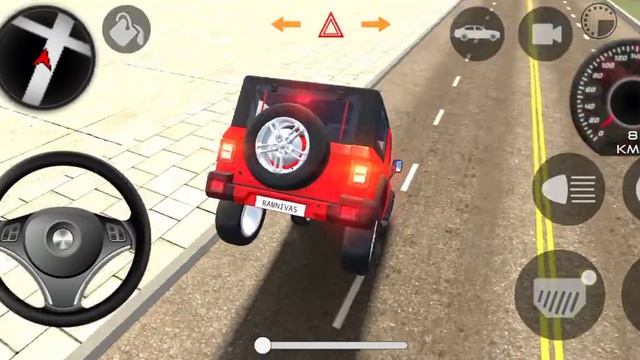 4x4 Mahindra Thar City Driving 🚗 gadi wala game - Car Game Android Gameplay #androidgames смотреть онлайн