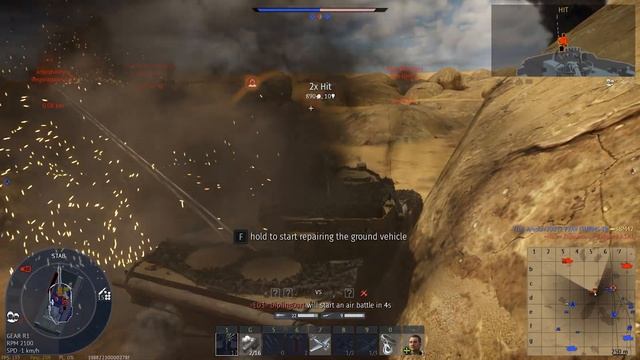 【War Thunder】🌟Gameplay × Girls und Panzer | Leopard 2A4 (PzBtl 123)｜German main battle tank (MBT) смотреть онлайн