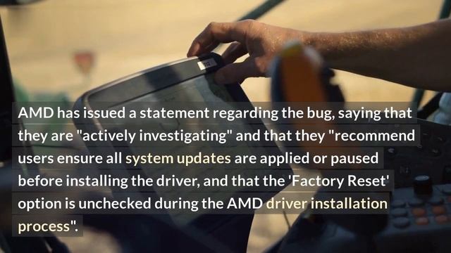Beware: AMD Graphics Driver Glitch May Ruin Your Windows 11 PC смотреть онлайн