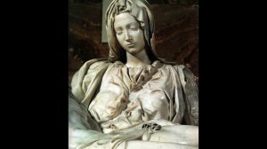 Рьеta, или Оплакивание Христа. Микеланджело Буонаротти. 1499