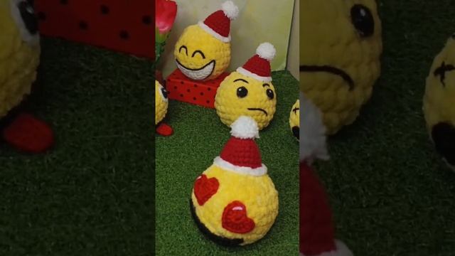 Смайлики #вязание #рукоделие