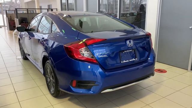 2021 Honda Civic LX CVT Exterior Walkaround 4K смотреть онлайн