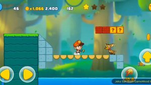 Level 46. Прохождение игры Super Jack's World — Free Run Game на Android