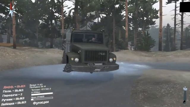 ГАЗ 3308 для Spintires. смотреть онлайн