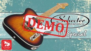 Электрогитара SCHECTER PT SPECIAL - демонстрация звучания