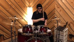 Багровый фантомас - Никогда нихрена (1986) (drum cover)