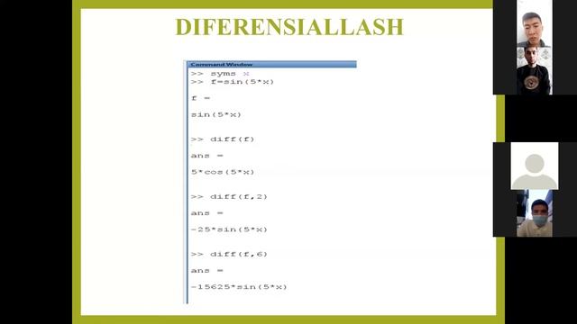 zoom- 7. MA’RUZA  SIMVOLLI MATEMATIKA USULLARIDAN FOYDALANISH.  100,101, 102,104, 105 -19. смотреть онлайн