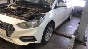 Замена ГРМ в Hyundai Solaris